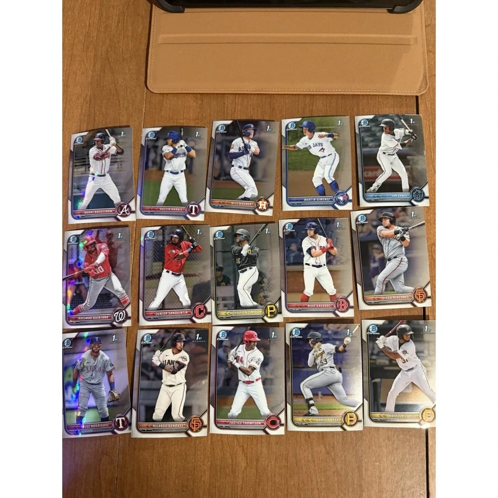 Topps‎ 2022 MLB baseball cards BCP Random lot of 50, no dupes